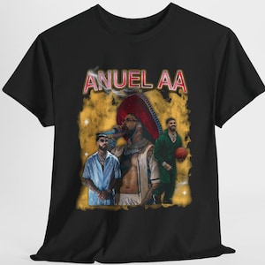 Anuel AA shirt anuel aa birthday party hoodie t shirt phone case cake topper car accessories chain blanket poster poster album