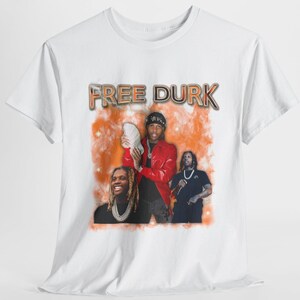 Camiseta de Lil Durk gratis, sudadera con capucha de Lil Durk, camiseta con merchandising de Lil Durk, camiseta extragrande, póster de álbum de Durk, pegatina de póster de Durk.