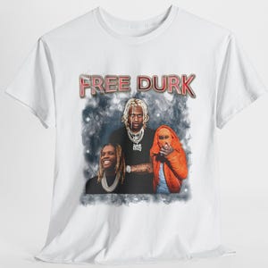 Gratis Lil Durk camisa sudadera con capucha lil durk camiseta camisa de gran tamaño lil durk merch pegatina álbum cartel durk merch lil durk cartel tee durk