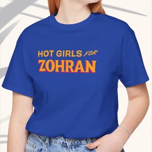 Hot Girls for Zohran Baby Tee, Zohran for NYC, Zohran Mamdani, Vote Zohran, Zohran for Mayor, Zohran Shirt Tee
