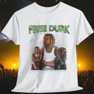 Camiseta de Lil Durk gratis, camiseta de merchandising de Lil Durk, camiseta extragrande, sudadera con capucha y pegatina, póster del álbum de Lil Durk, camiseta de merchandising de Durk, póster de Durk