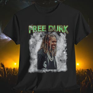 Camiseta de Lil Durk gratis, merchandising de Lil Durk, camiseta de Lil Durk, sudadera con capucha, camiseta extragrande, pegatina, merchandising de Durk, póster de álbum, póster de Durk
