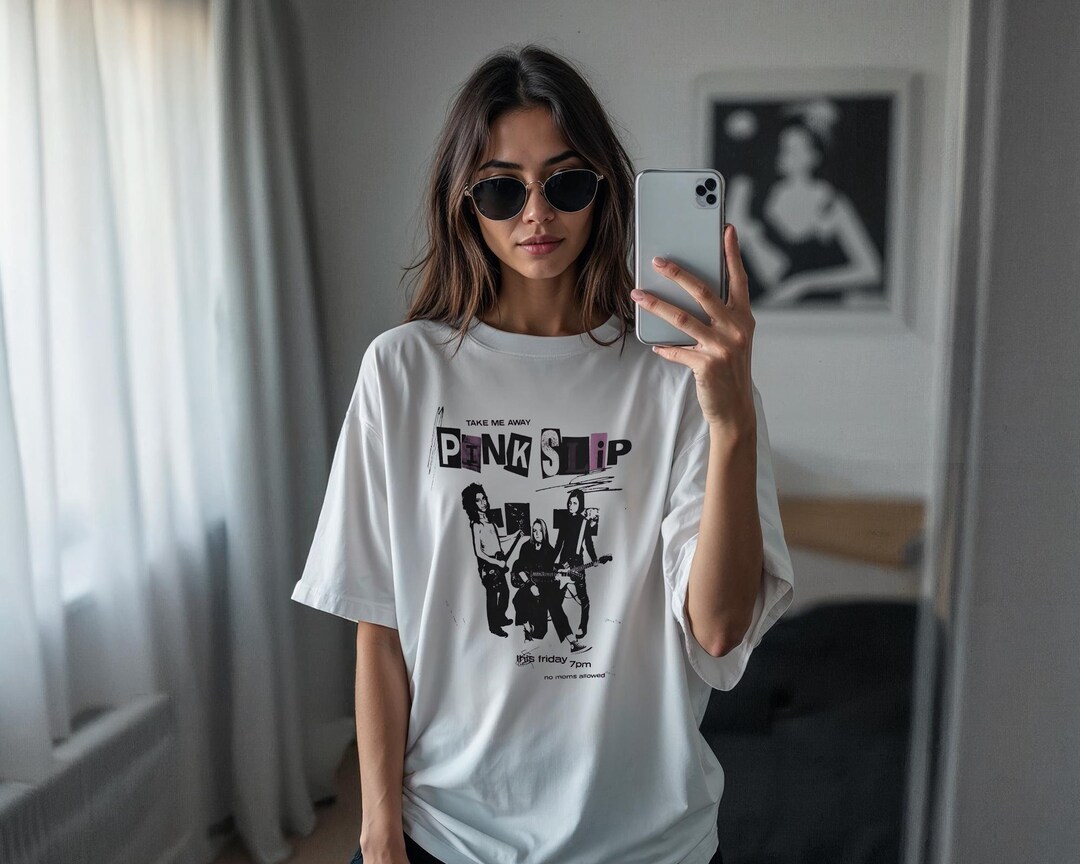 Freaky Friday Pink Slip Shirt, Freaky Friday Guitar Shirt the Musical ...