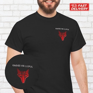 Red Rising Shirt, Omnis Vir Lupus, Libertas Reaper, Red Rising Merch, Red Rising tee