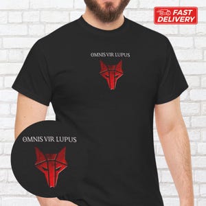 Red Rising Shirt, Omnis Vir Lupus tee, Libertas Reaper, Red Rising Merch, Red Rising
