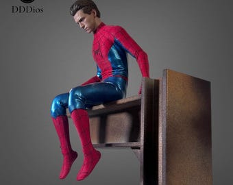 Diorama eines Stahlträgers für Daredevil Spider-Man Hot Toys 1/6 Figuren