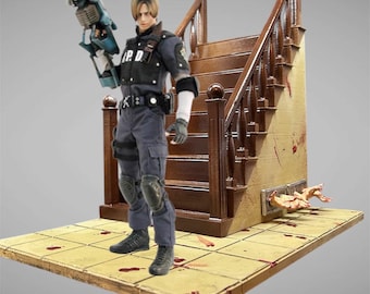 Resident evil diorama for Inart or Hot Toys 1/6 figures