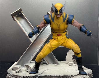 Diorama belki do figurek Wolverine Deadpool Hot Toys 1/6