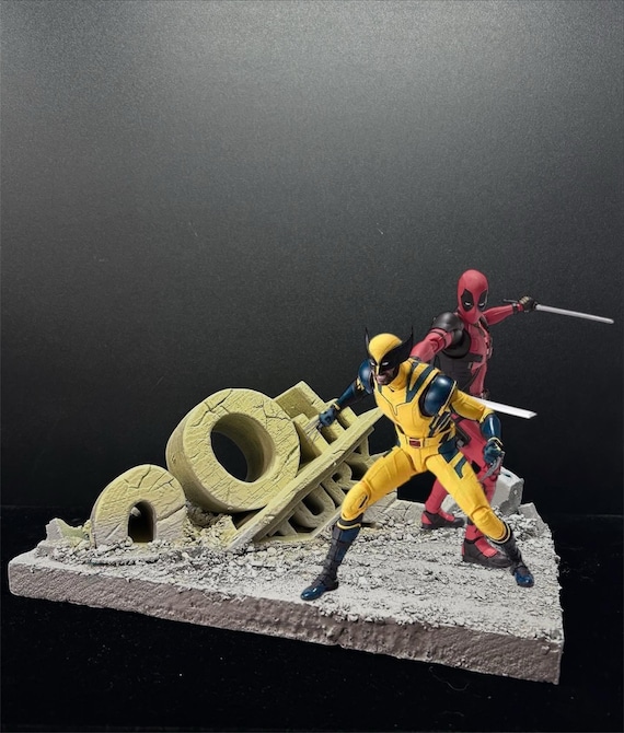 20th Century Fox Diorama for Deadpool Wolverine Marvel Legends