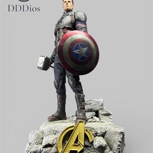 Diorama di figure di Avengers Endgame per Hot Toys o Marvel Legends, Mafex
