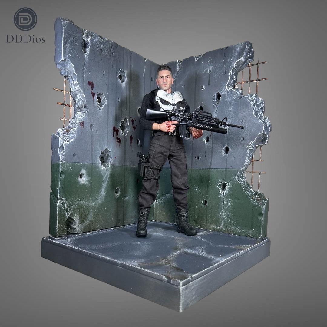 Punisher War Zone Figure - Etsy