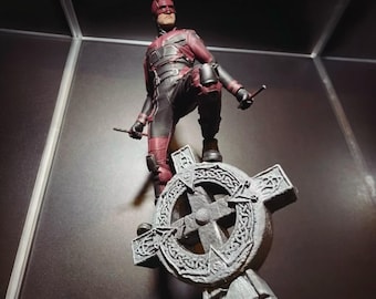 Gothic Cross Diorama für Batman Daredevil Hot Toys 1/6 Figuren