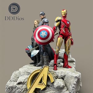 ホットトイズ1/6スケール用アベンジャーズエンドゲームフィギュア