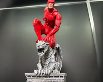 Gargoyle Dach Diorama für Daredevil Spider-Man Marvel Legends Batman Mafex 1/12 Figuren.