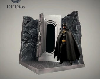 1989 Batman Vault Diorama für 1:12 Figuren