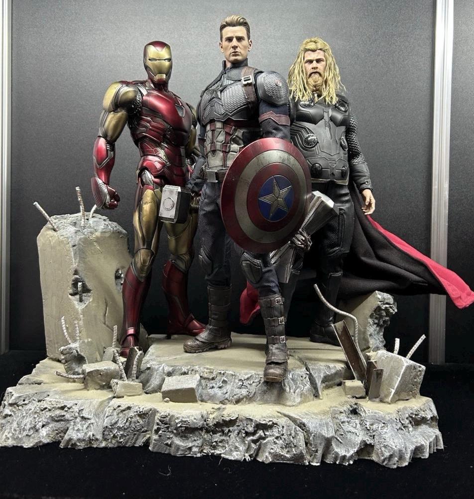 ホットトイズ1/6スケール用アベンジャーズエンドゲームフィギュア