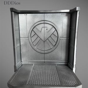 SHIELD diorama for Captain America 1/6 scale figures image 4