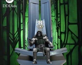 Avengers Doomsday Doctor Doom Thron-Diorama für Figuren im Maßstab 1:12