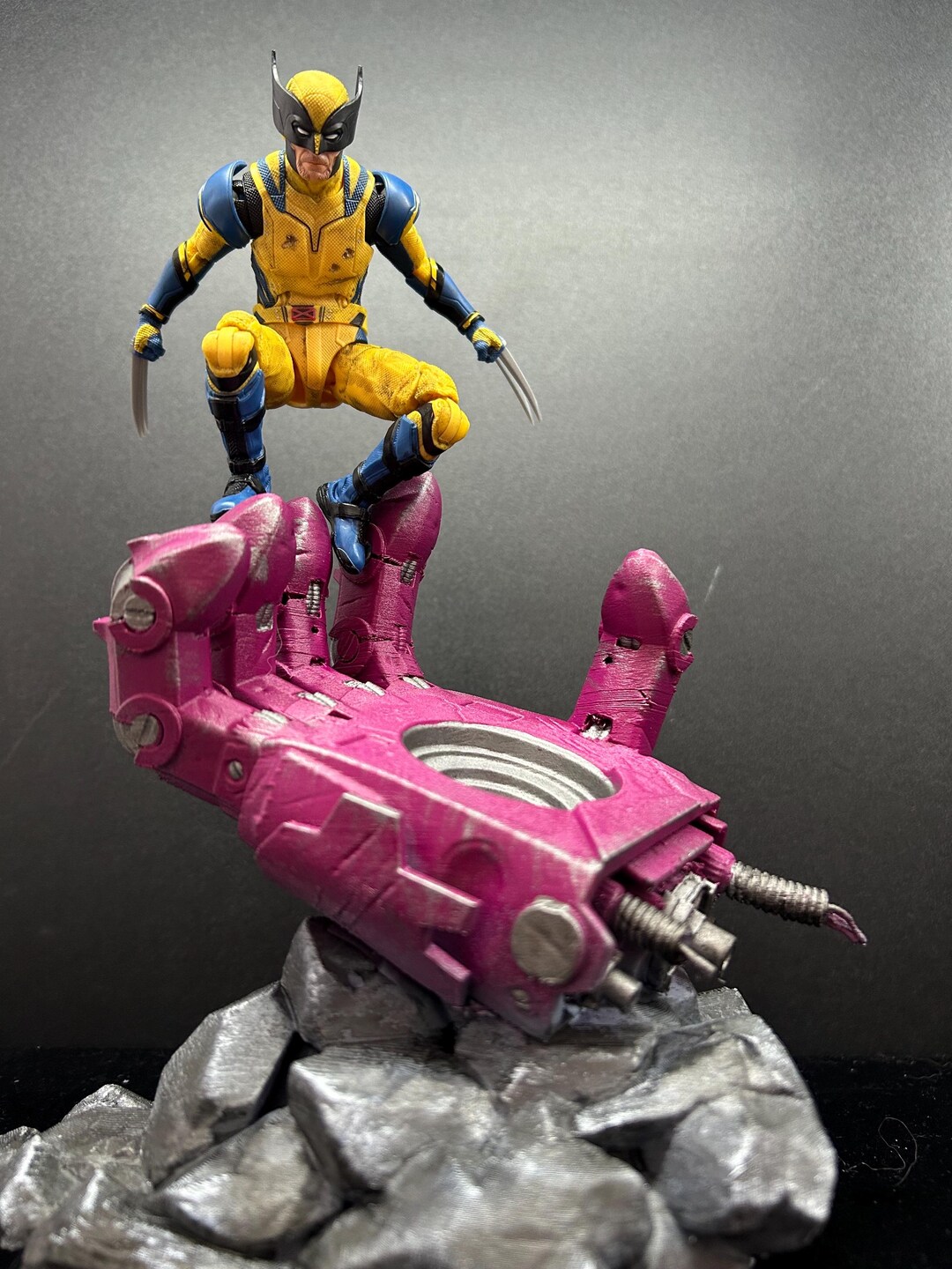Sentinal Hand X Men Sentinel Hand Diorama for Wolverine X-men Marvel Legends Mafex SH ...