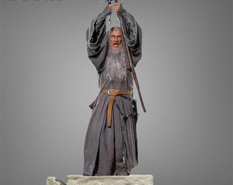 Khazad Dum bridge diorama for Inart Gandalf Lord of the Rings Hot Toys 1/6 figures