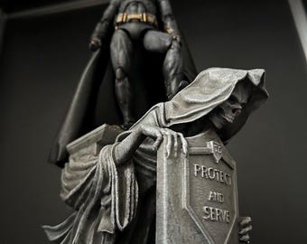Gothic Batman Gerechtigkeits League Diorama Mafex 1/12 Figuren.