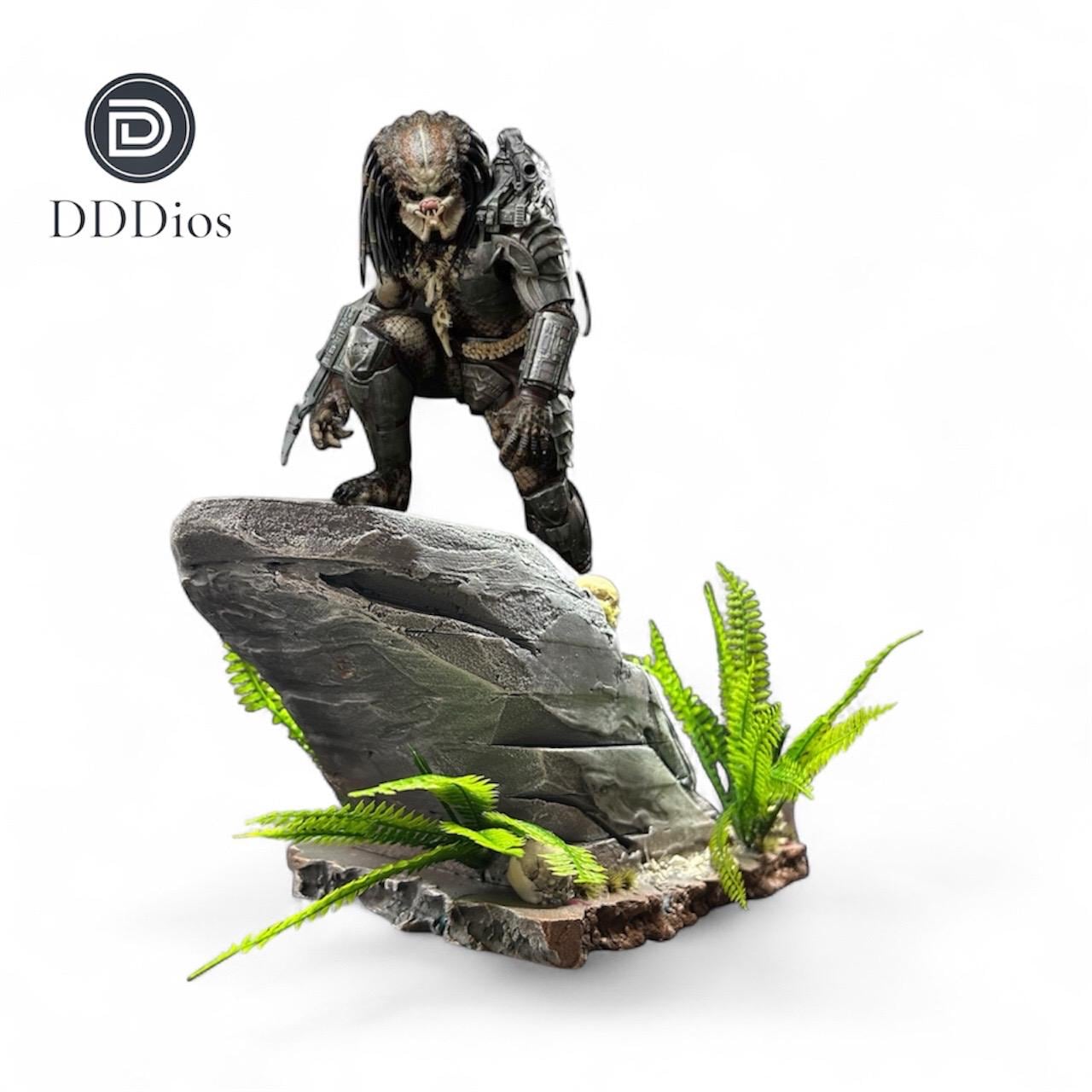 Predator Jungle Diorama for Predator Hot Toys Inart 1/6 Figures