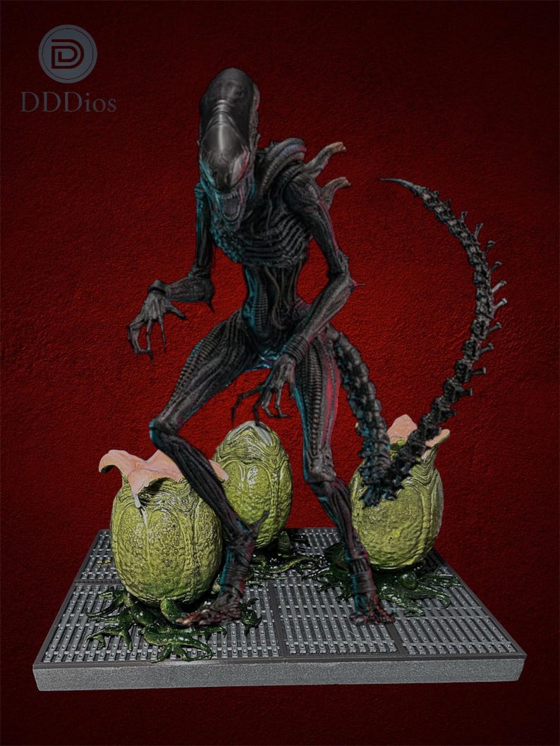 Alien Egg Diorama Xenomorph Hot Toys 1/6 Figures - Etsy