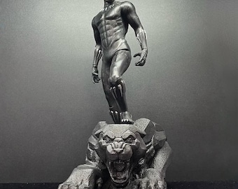 Panterdiorama voor Black Panther Hot Toys 1/6 figuren