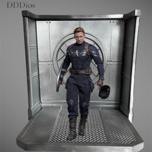 SHIELD diorama for Captain America 1/6 scale figures image 1