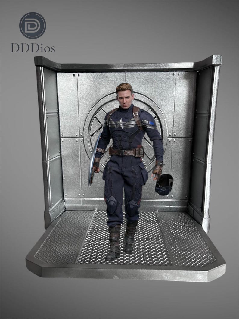 SHIELD diorama for Captain America 1/6 scale figures image 1