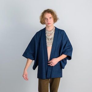 Night Current Haori (羽織 – haori) – Japanese Men’s Kimono Jacket
