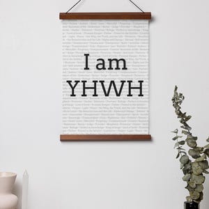 Attributes of God Print: Bible Verse Christian Wall Art (Digital Download)