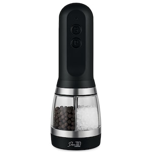 USB Rechargeable Electric Salt & Pepper Grinder - LED Light