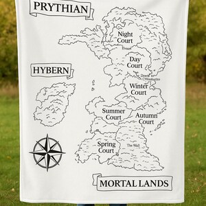 Couverture de carte Acadamia acotar sombre, cadeau pour amoureux des dragons, couverture tissée pour elle, Booktok Merch, cour de nuit, Feyre, Rhysand, cour d'été