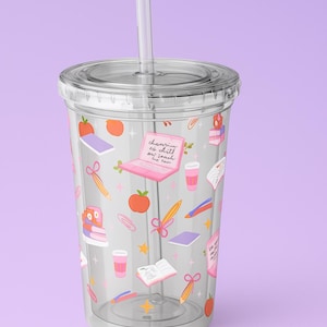 Nail Artist Tumbler, Beauty-Themed Libby Glass, Stylish Drinkware for Her, Gift for Nail Lovers, Esthetician Mug, Libbey Glass