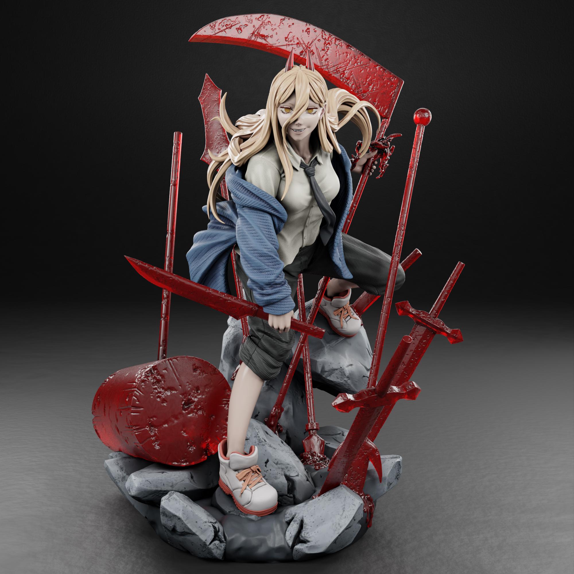 Chainsaw man figure - Etsy 日本