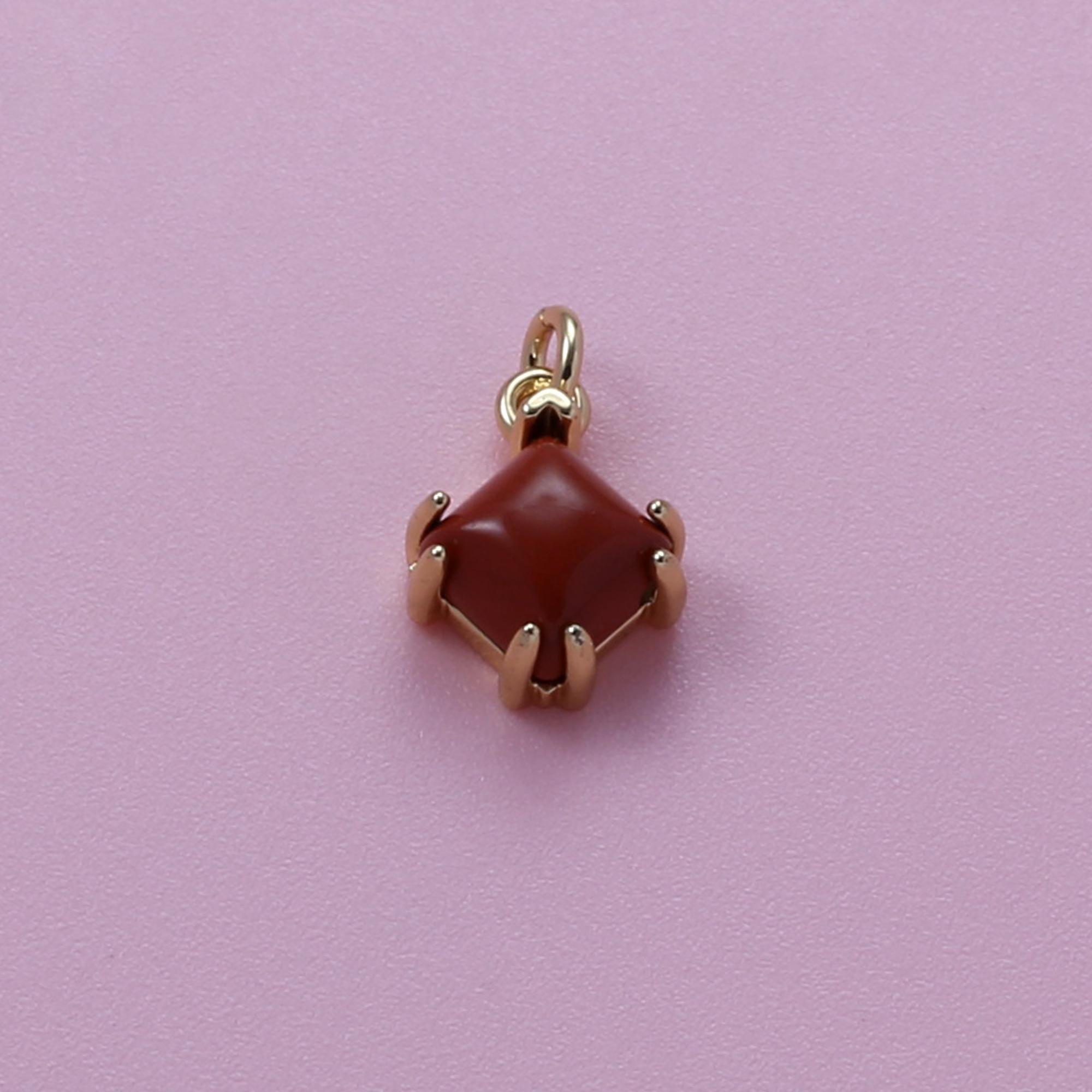レッドストーンゴールドリング - Etsy 日本