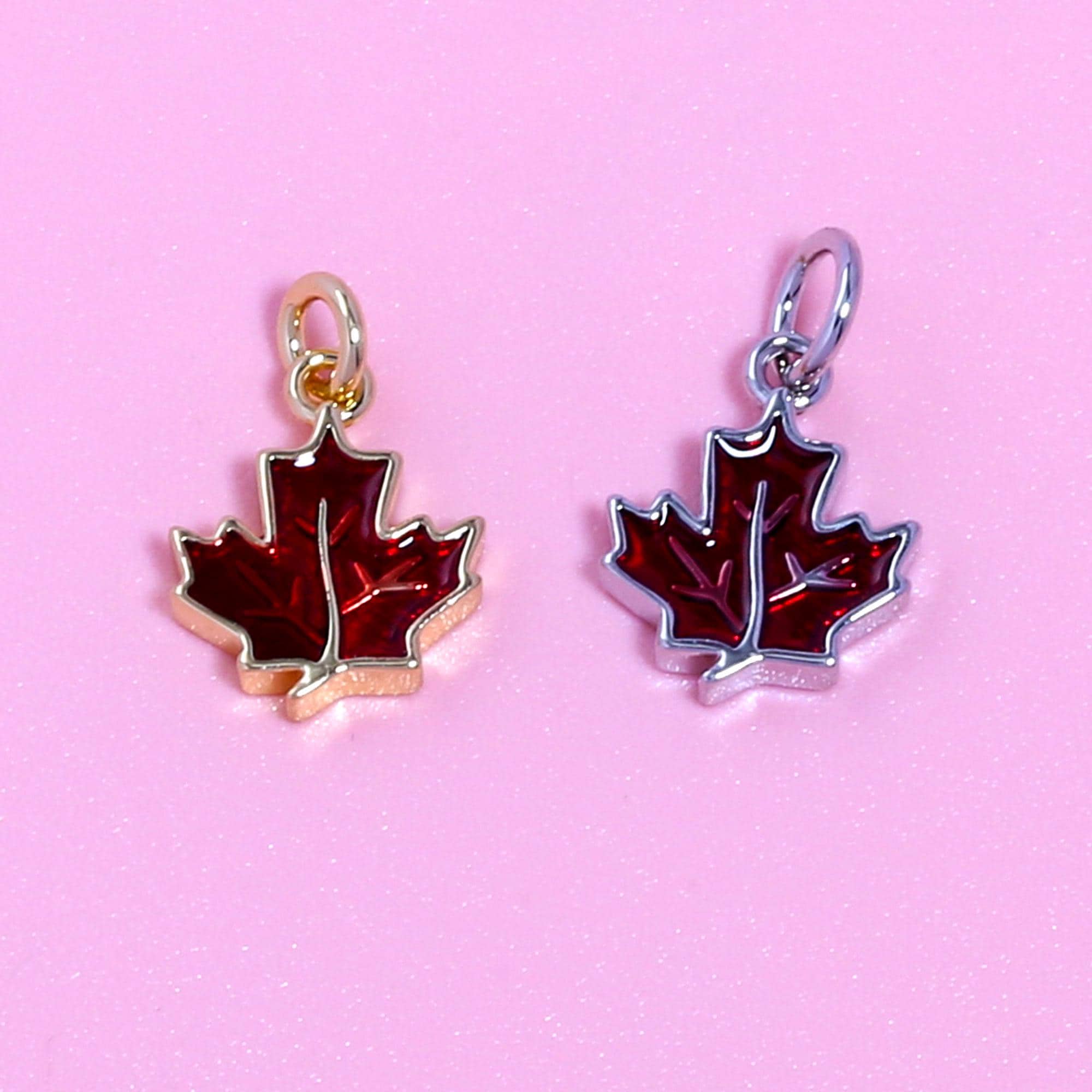 Maple Leaf Charm