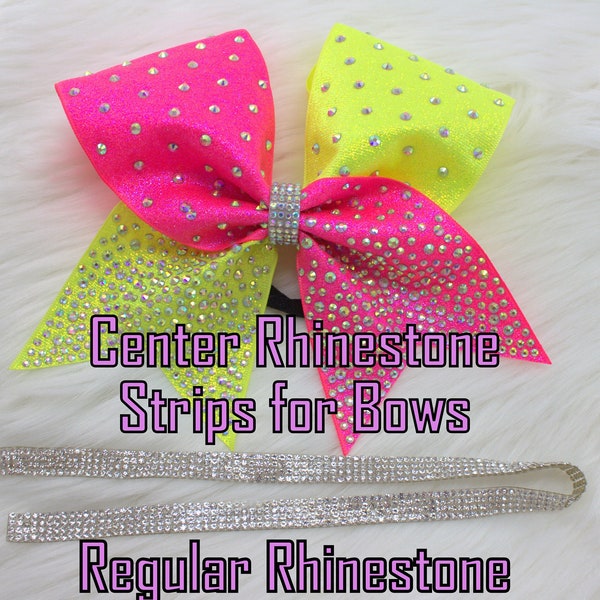 Rhinestone Strip - Etsy