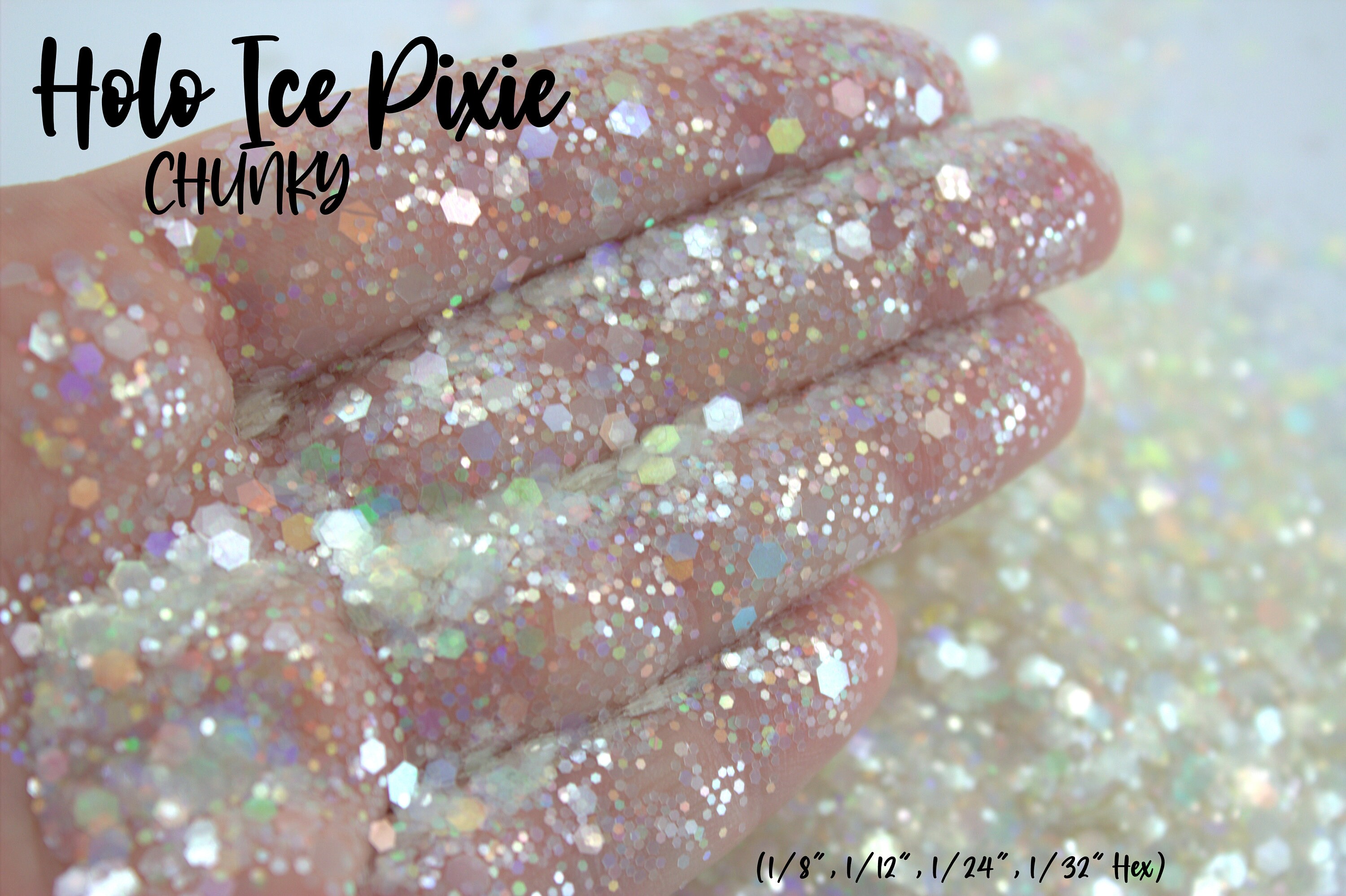 1oz Chunky Glitter Polyester Glitter PET Glitter Wedding Etsy