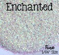 4oz  Fine Loose Glitter, Shimmer Glitter, Sold By The Ounce, Iridescent White Glitter, ENCHANTED Fine