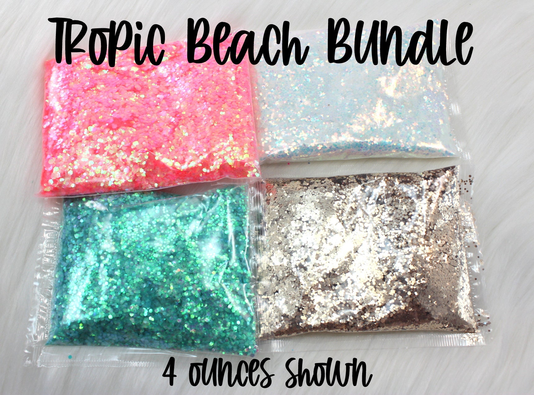 Beach Theme Glitter Pack - Beach Glitter Bundle - Chunky Mix - Ultra F –  Posh Glitter, LLC
