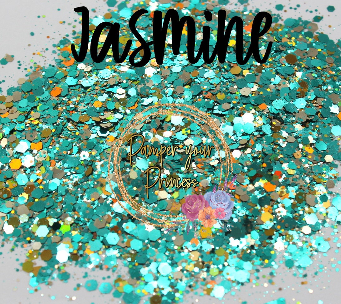 1oz Chunky Blend Glitter Mixed Size Chunky Mix Polyester Etsy