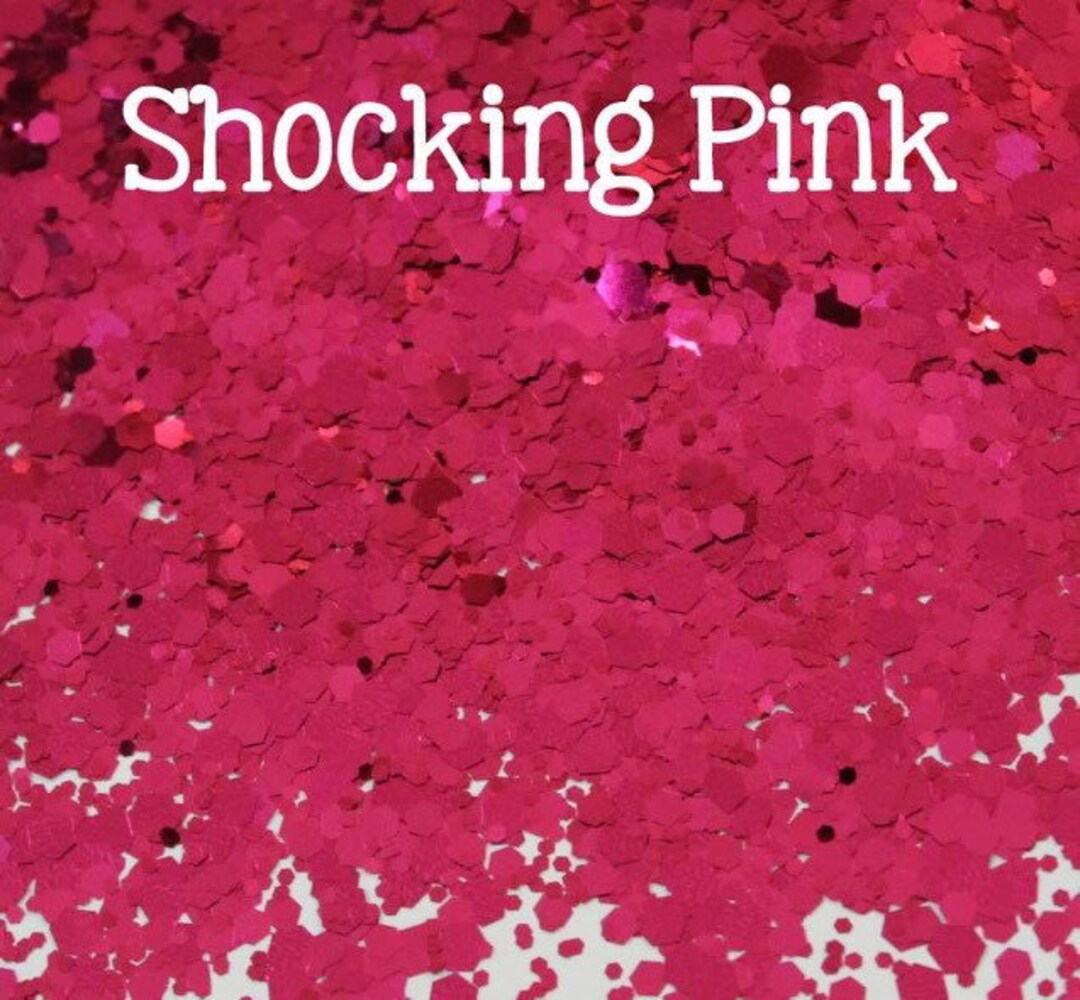 1oz Chunky Blend Glitter, Mixed Size Chunky Mix, Polyester Glitter