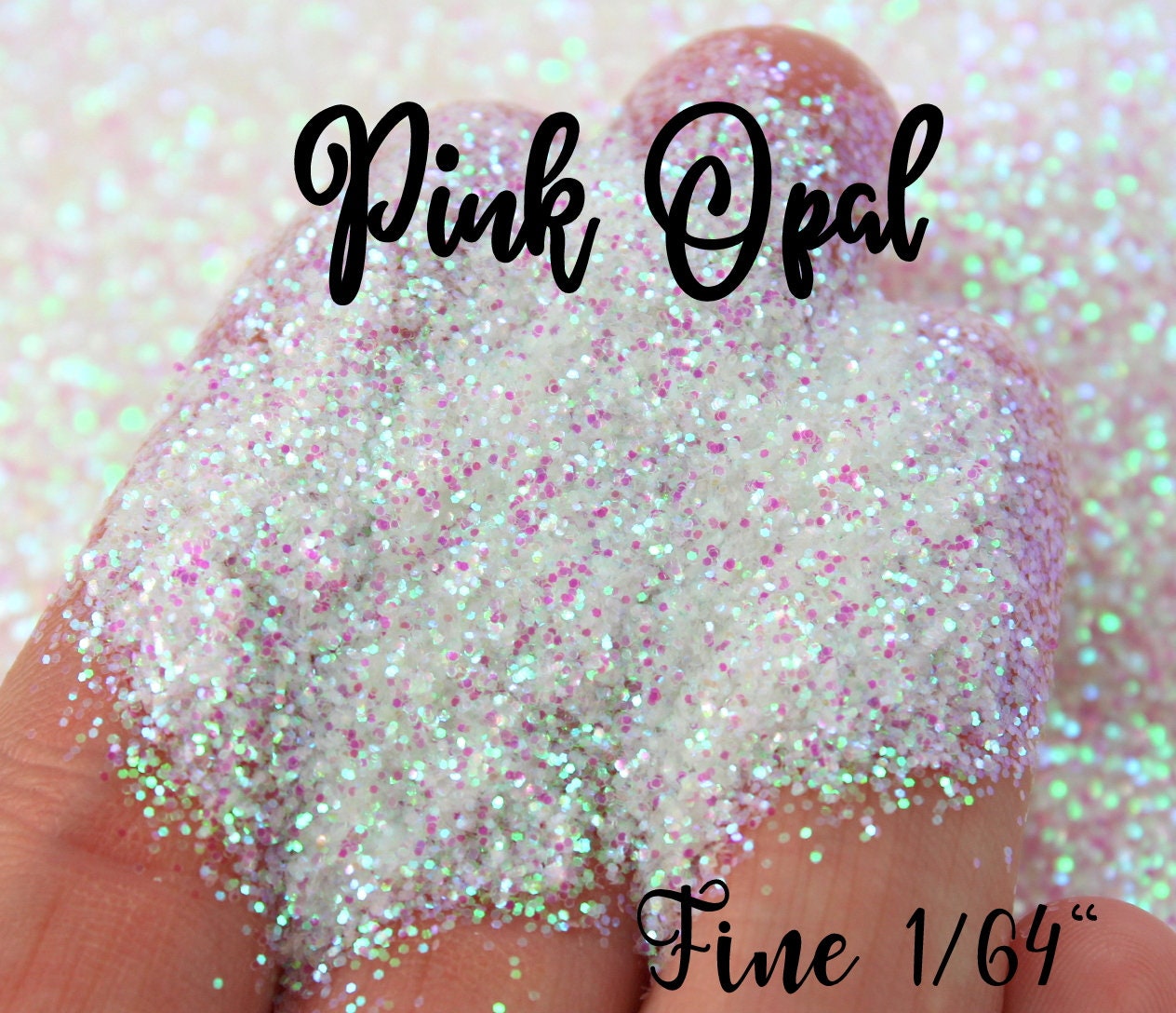 Pink Pearls,light pink glitter,chunky mix,baby pink  glitter,iridescent,solvent resistant,color shift