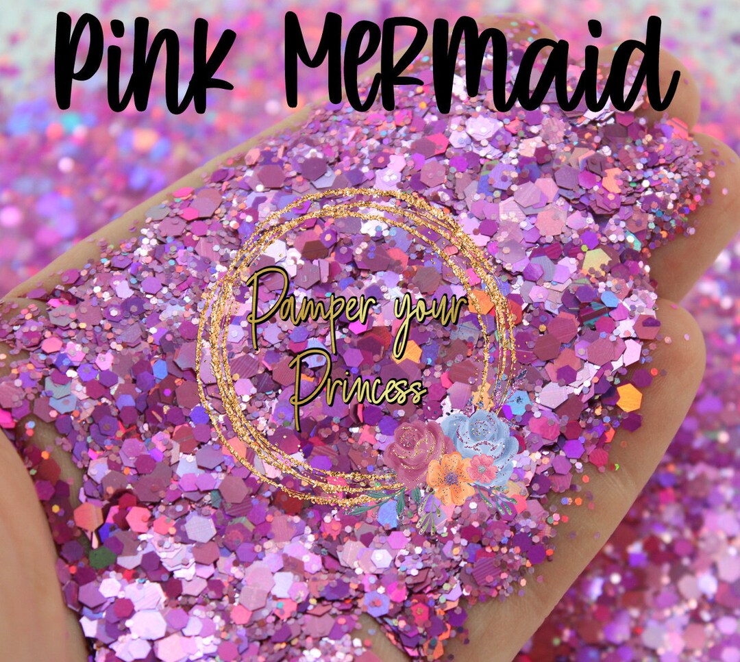 1oz Chunky Blend Glitter Mixed Size Chunky Mix Polyester Etsy