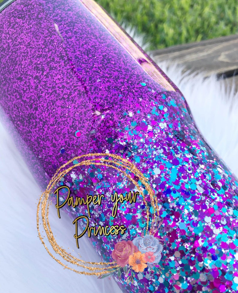 1oz Chunky Blend Glitter Polyester Glitter Mermaid Rainbow Etsy