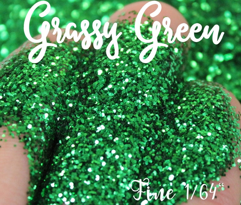 1oz Fine Loose Glitter, 1/64 Size, Shimmer Glitter, Sold by the Ounce