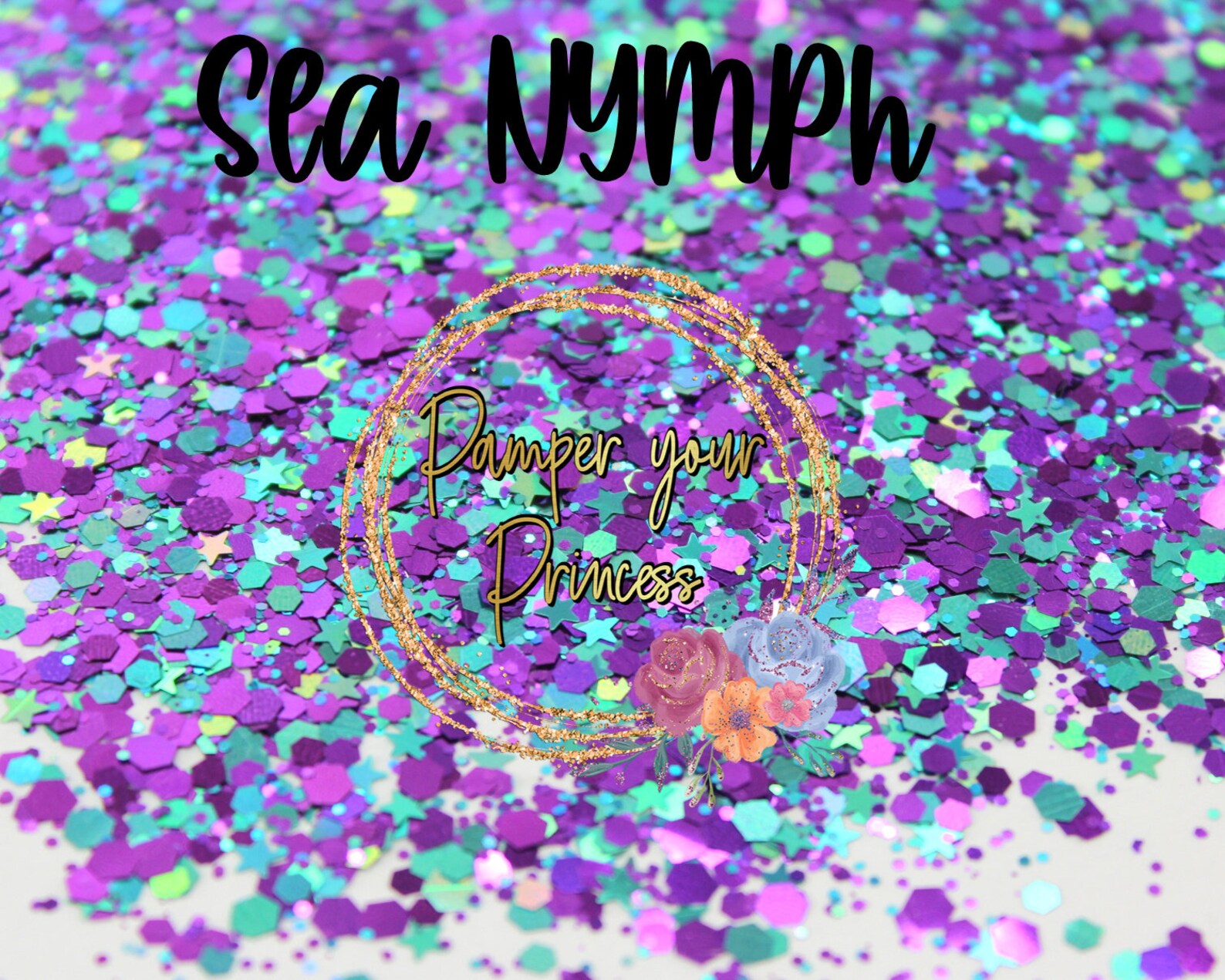 1oz Chunky Blend Glitter Mixed Size Chunky Mix Polyester Etsy