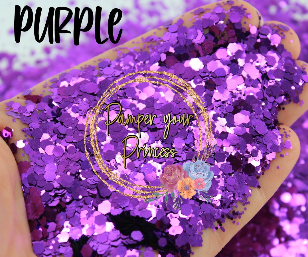 1oz Chunky Blend Glitter Mixed Size Chunky Mix Polyester Etsy